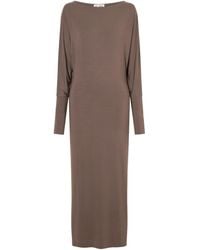 ÉTERNE - Stretch Jersey Midi Dress - Lyst