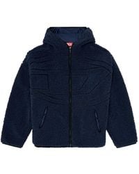 DIESEL - Teddy Hooded Jacket - Lyst