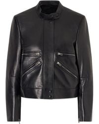 Tom Ford - Leather Biker Jacket - Lyst