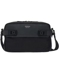 Ferragamo - Gancini-Buckles Messenger Bag - Lyst
