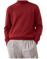 Brunello Cucinelli - Knop Roll Neck Knitted Jumper - Lyst
