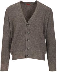 Barena - V-Neck Buttoned-Up Cardigan - Lyst