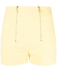 Patou - High Waist Tweed Shorts - Lyst