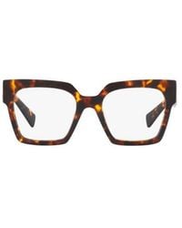 Miu Miu - Rectangular Frame Flat Mirror - Lyst