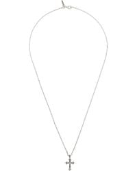 Emanuele Bicocchi - Fleury Cross Pendant Necklace - Lyst