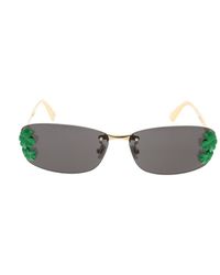 Dior - Eyewear Rectangular Embellished Sunglasses - Lyst
