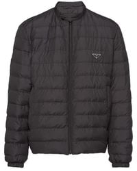 Prada - Short Polyester Down Jacket - Lyst