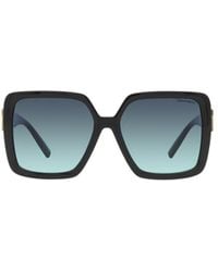 Tiffany & Co. - Square Frame Sunglasses - Lyst