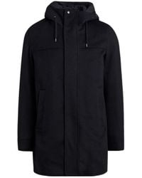 Herno - Long-Sleeved Hooded Cotton Jacket - Lyst