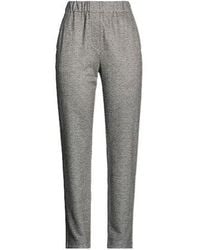 Weekend by Maxmara - Plaid Casual Pants - Lyst
