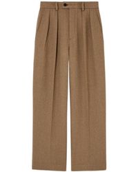 Loro Piana - Rodger Pleated Wool Trousers - Lyst