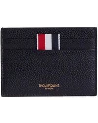 Thom Browne - Logo Printed Credit Card Holder - Lyst