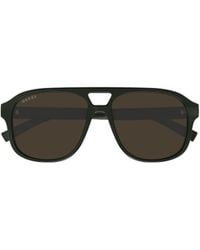Gucci - Aviator Sunglasses - Lyst