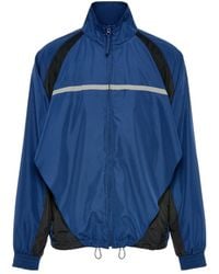 Maison Margiela - Contrast Panel Track Jacket - Lyst