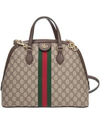 Gucci - Ophidia Gg Medium Top Handle Bag - Lyst