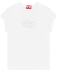 DIESEL - Crew Neck T-Shirt - Lyst