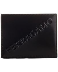 Ferragamo - Logo Embossed Cardholder - Lyst