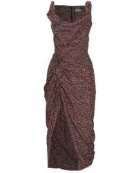 Vivienne Westwood - Drape Detailed Asymmetric Dress - Lyst