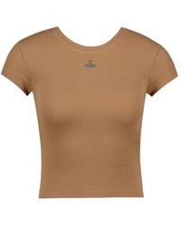 Vivienne Westwood - Cropped T-Shirt - Lyst