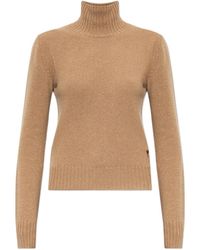 Ami Paris - Ami Ami De Coeur Turtleneck Knitted Sweater - Lyst
