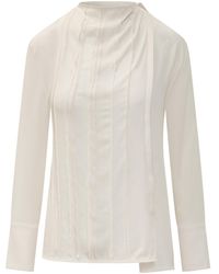 Victoria Beckham - Seam Detail Blouse - Lyst