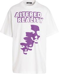 Raf Simons - Logo Round Collar Short-Sleeved T-Shirt - Lyst