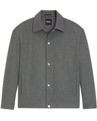 BOSS - Long Sleeve Casual Jacket - Lyst