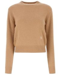 Sporty & Rich - Long-Sleeve Knitted Jumper - Lyst