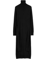 TOTEME - Double-Sleeve Turtleneck Midi Dress - Lyst