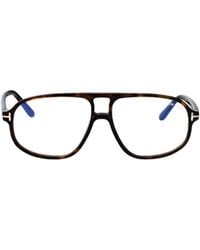 Tom Ford - Eyewear Aviator Frame Glasses - Lyst