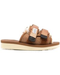 Suicoke - Logo Slippers - Lyst