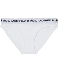 KARL LAGERFELD - Logo Detailed Briefs - Lyst