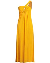Chloé - Marigold Midi Dress Virgin Wool - Lyst