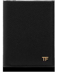Tom Ford - Textured Bi-Fold Card Holder - Lyst
