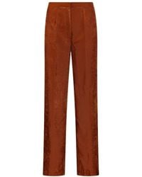 forte_forte - Straight-Leg Casual Trousers - Lyst