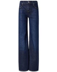 Citizens of Humanity - Nora Mid-Rise Wide-Leg Jeans - Lyst