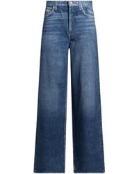 Rag & Bone - Loose Denim Trousers - Lyst