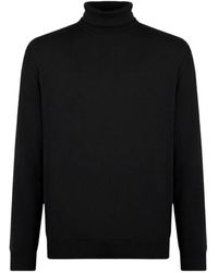 Paul & Shark - Long-Sleeve High-Neck Top - Lyst