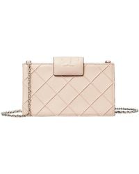 Tory Burch - Fleming Mini Chain Wallet - Lyst