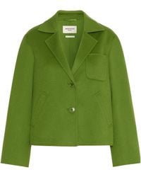 Weekend by Maxmara - Double Wool Cropped Jacket - Lyst