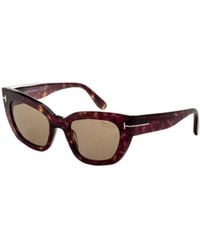 Tom Ford - Eyewear Athena Cat-Eye Frame Sunglasses - Lyst