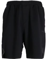 BOSS - Elasticated-Waistband Track Shorts - Lyst