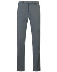 Kiton - Logo Patch Straight-Leg Trousers - Lyst