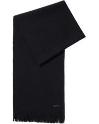 BOSS - Knitted Scarf - Lyst