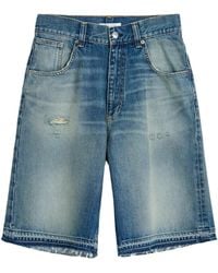 sunflower - Denim Shorts With Belt Loops - Lyst