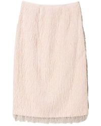 Twinset - Thread-Detail Skirt - Lyst