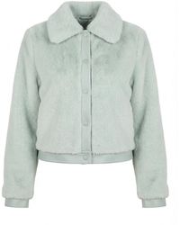 Patrizia Pepe - Short Fluffy Jacket - Lyst