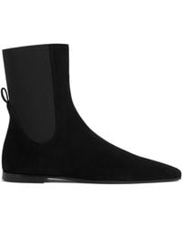 TOTEME - Suede Chelsea Boots - Lyst