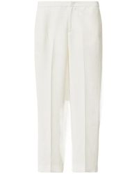 Fabiana Filippi - Tapered-Leg Tailored Trousers - Lyst