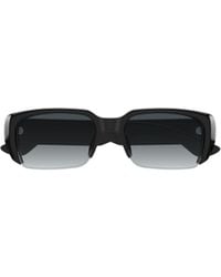 McQueen - Eyewear Rectangle Frame Sunglasses - Lyst
